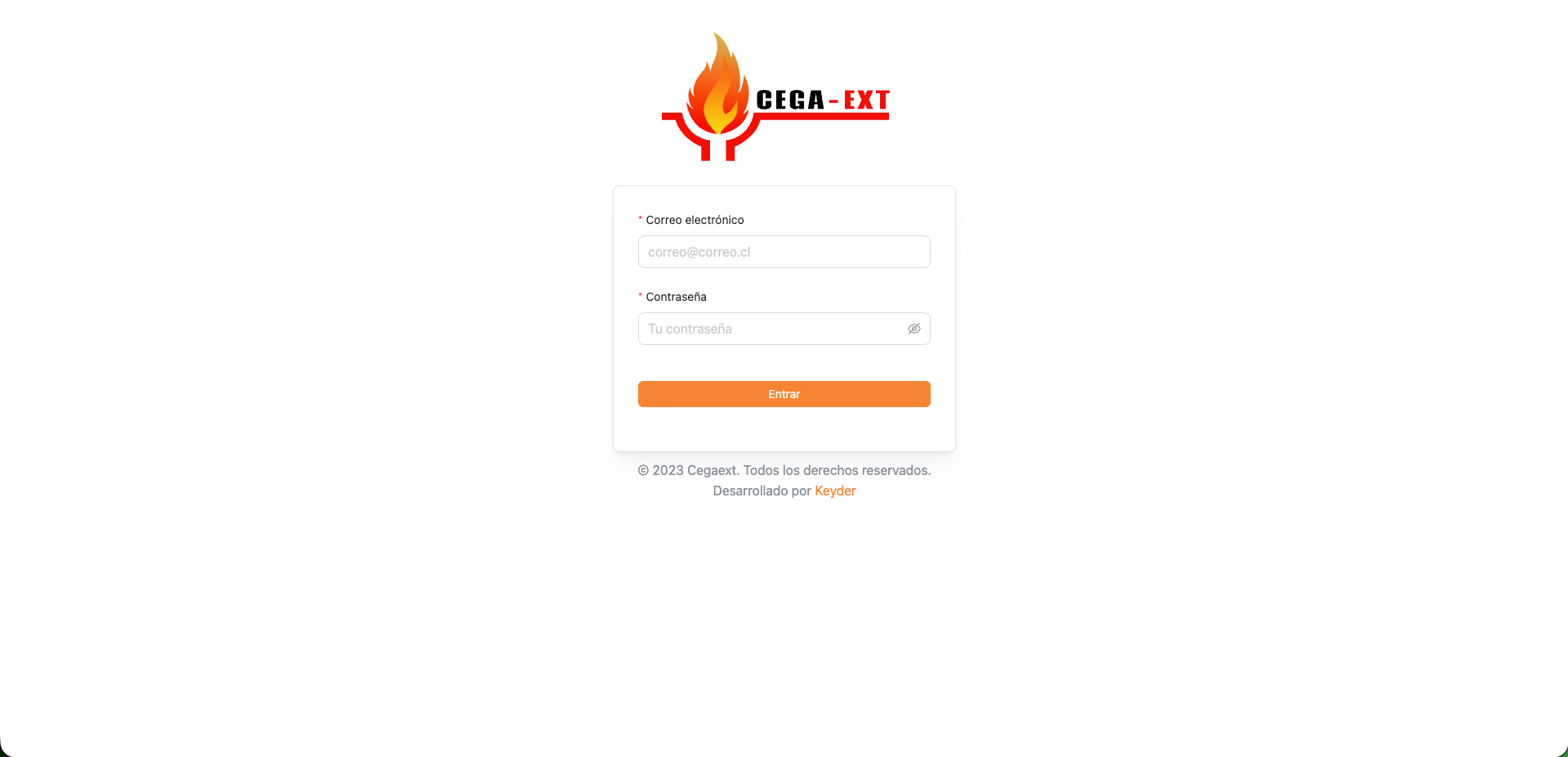 CegaExt - Gestión de Extintores