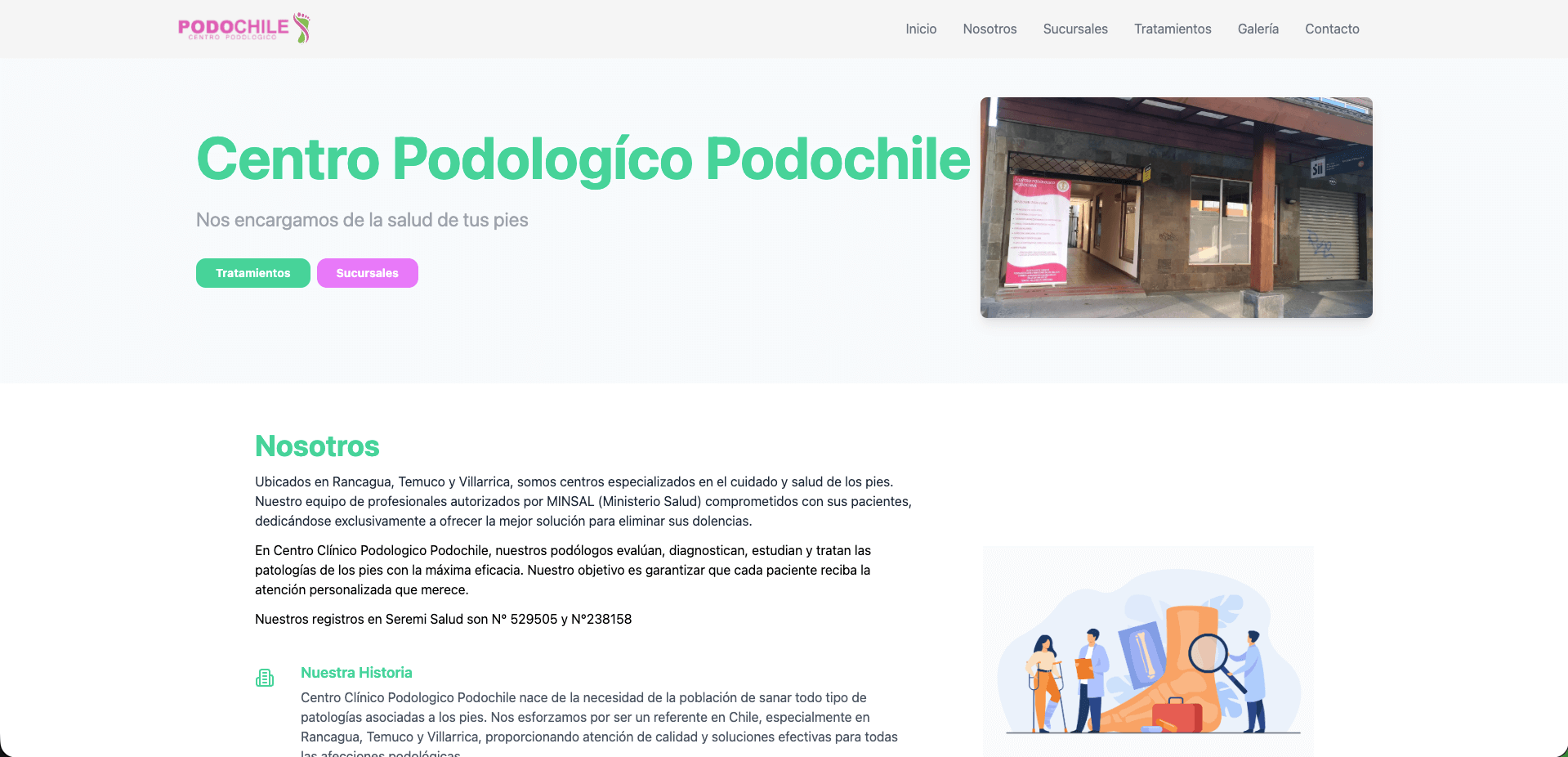 Centro Podológico Podochile