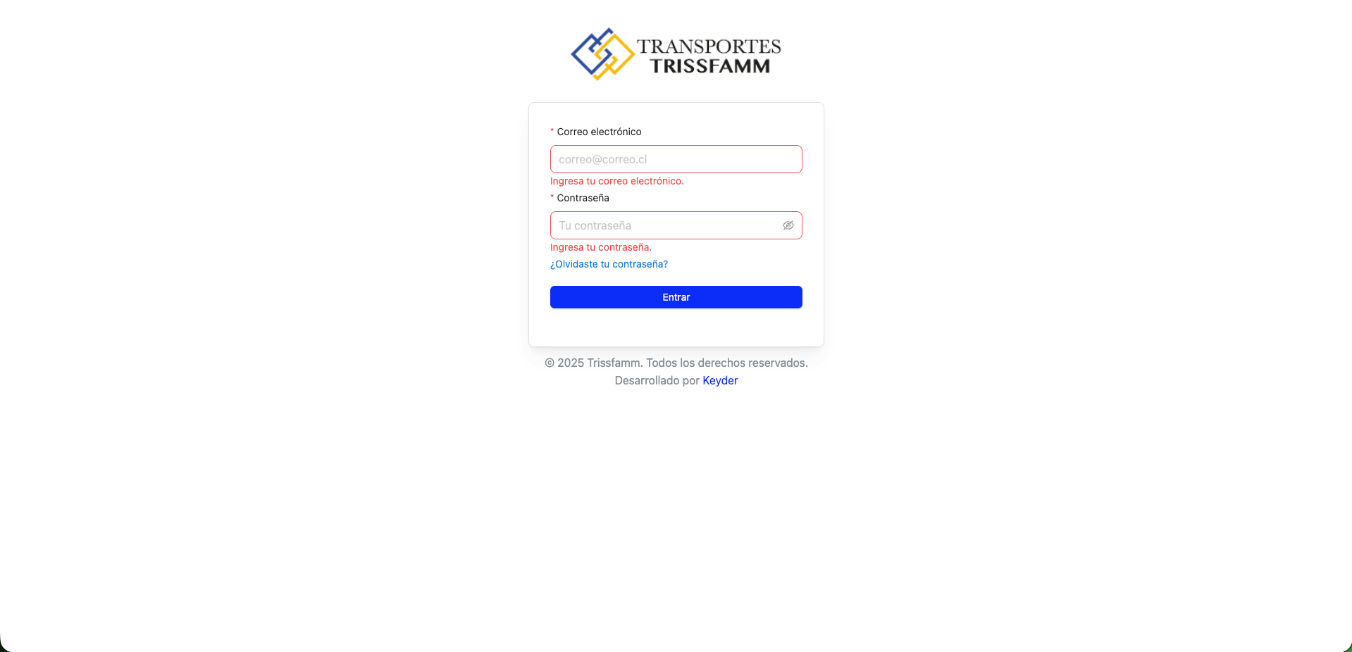 Trissfamm - Transportes